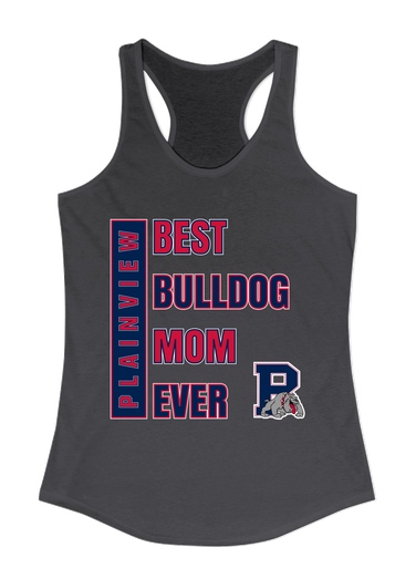 Plainview Bulldogs Best Bulldog Mom Women's Tank Top