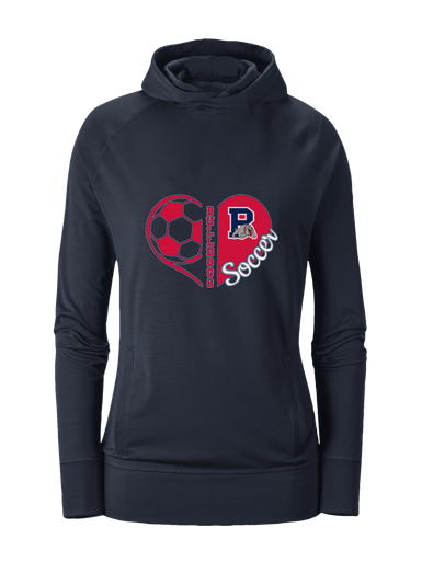 Plainview Bulldogs Heart Soccer Women's Hoodie