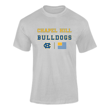 Chapel Hill Bulldogs Spirit Flag Men's SS T-Shirt
