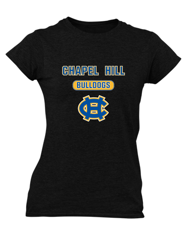 Chapel Hill Bulldogs Mascot #3 Women's Premium SS T-Shirt