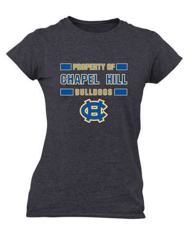 Chapel Hill Bulldogs Property Of Women's Premium SS T-Shirt