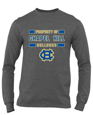 Chapel Hill Bulldogs Property Of Men's Premium LS T-Shirt