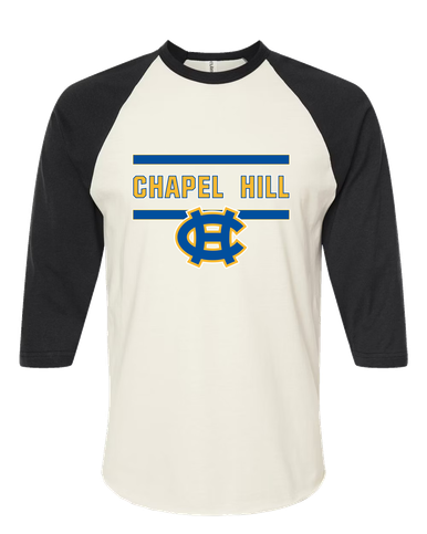 Chapel Hill Bulldogs Mascot #4 Women's Baseball T-Shirt
