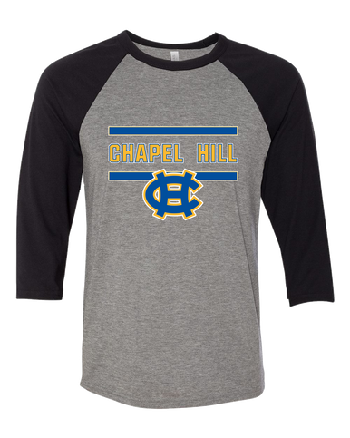 Chapel Hill Bulldogs Mascot #4 Men's Baseball T-Shirt