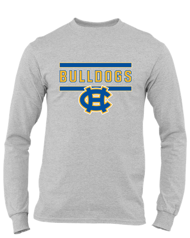 Chapel Hill Bulldogs Mascot #5 Men's LS T-Shirt
