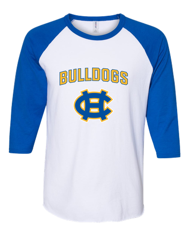 Chapel Hill Bulldogs Mascot #6 Men's Baseball T-Shirt