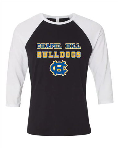 Chapel Hill Bulldogs Spirit Men's Baseball T-Shirt