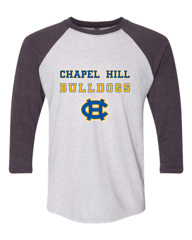 Chapel Hill Bulldogs Spirit Women's Baseball T-Shirt