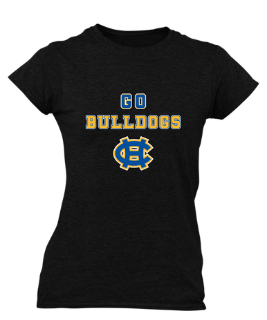 Chapel Hill Bulldogs Go Team Women's SS T-Shirt