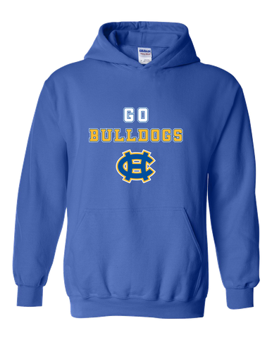Chapel Hill Bulldogs Go Team Men's Hoodie