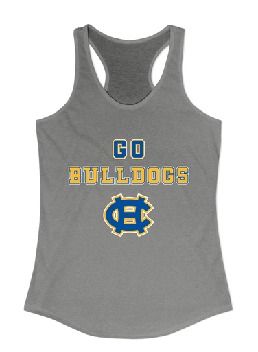 Chapel Hill Bulldogs Go Team Women's Tank Top