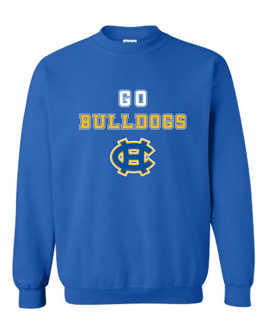 Chapel Hill Bulldogs Go Team Men's Sweatshirt