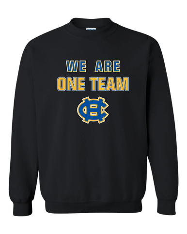 Chapel Hill Bulldogs We Are One Team Men's Sweatshirt