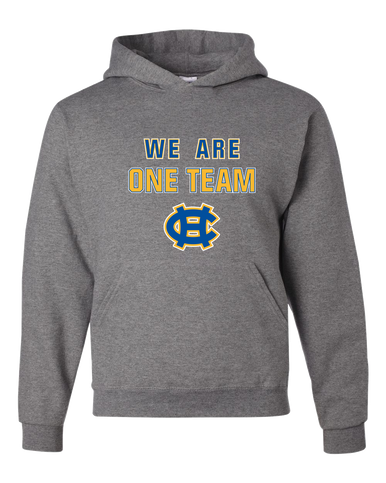 Chapel Hill Bulldogs We Are One Team Men's Premium Hoodie