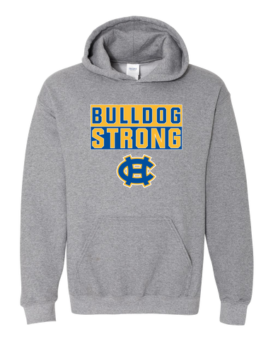 Chapel Hill Bulldogs Strong #1 Men's Hoodie