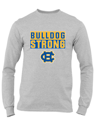 Chapel Hill Bulldogs Strong #1 Men's LS T-Shirt