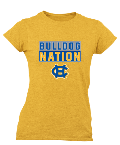Chapel Hill Bulldogs Nation #1 Women's SS T-Shirt