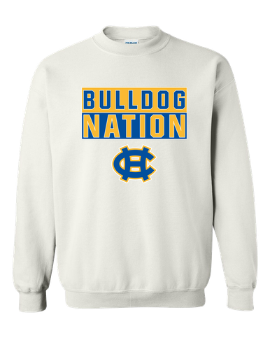 Chapel Hill Bulldogs Nation #1 Men's Sweatshirt