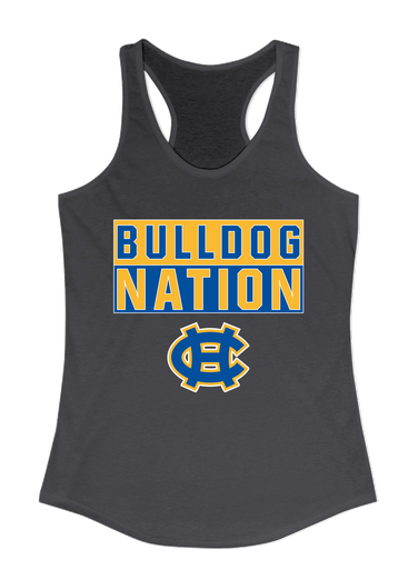 Chapel Hill Bulldogs Nation #1 Women's Tank Top