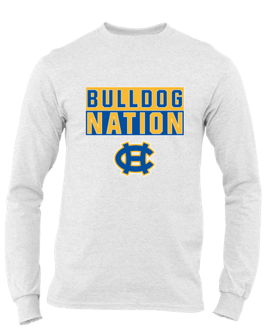 Chapel Hill Bulldogs Nation #1 Men's LS T-Shirt