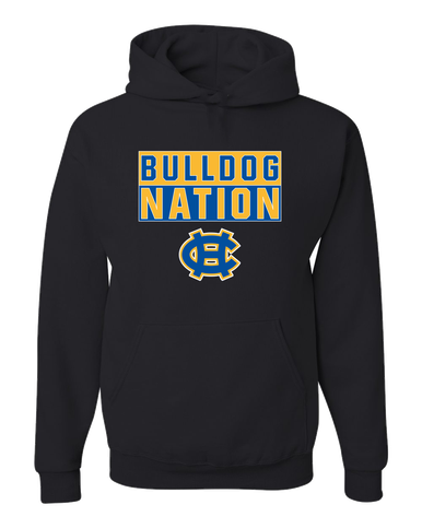Chapel Hill Bulldogs Nation #1 Men's Premium Hoodie