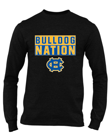 Chapel Hill Bulldogs Nation #1 Men's Premium LS T-Shirt