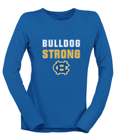 Chapel Hill Bulldogs Strong #2 Women's LS T-Shirt