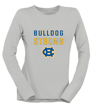 Chapel Hill Bulldogs Strong #2 Women's Premium LS T-Shirt
