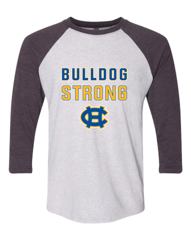 Chapel Hill Bulldogs Strong #2 Men's Baseball T-Shirt