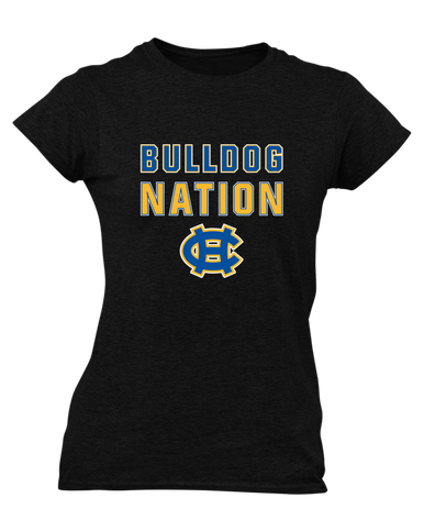 Chapel Hill Bulldogs Nation #2 Women's SS T-Shirt