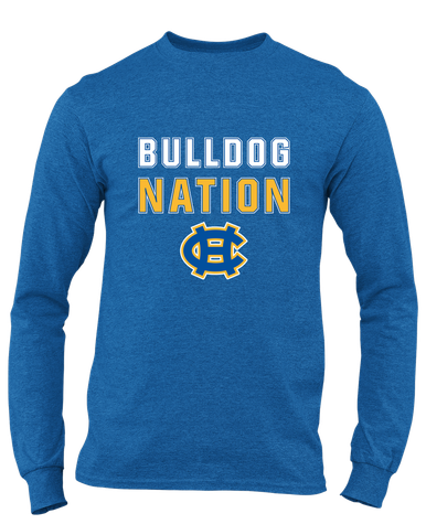 Chapel Hill Bulldogs Nation #2 Men's LS T-Shirt
