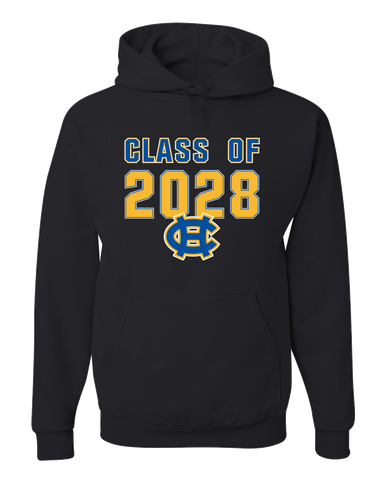 Chapel Hill Bulldogs Class of 2028 Men's Premium Hoodie