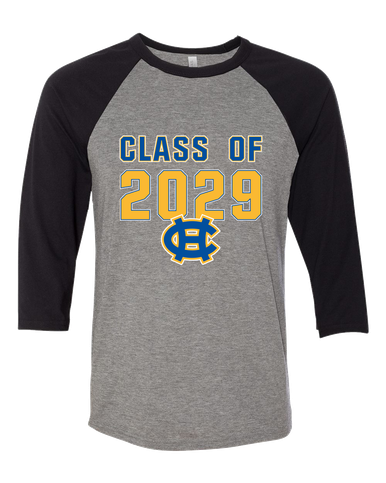 Chapel Hill Bulldogs Class of 2029 Women's Baseball T-Shirt