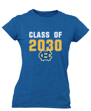 Chapel Hill Bulldogs Class of 2030 Women's Premium SS T-Shirt