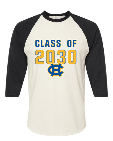 Chapel Hill Bulldogs Class of 2030 Women's Baseball T-Shirt