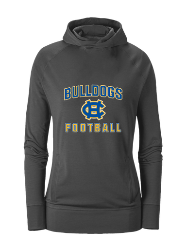 Chapel Hill Bulldogs Football #1 Women's Hoodie