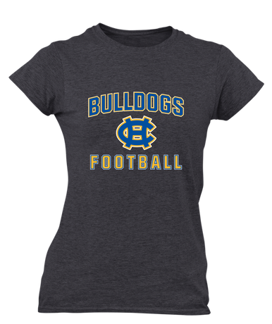 Chapel Hill Bulldogs Football #1 Women's SS T-Shirt
