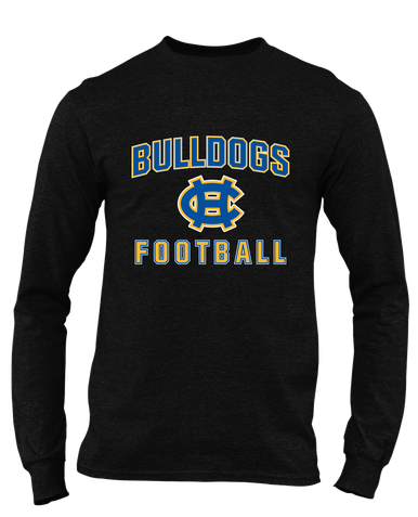 Chapel Hill Bulldogs Football #1 Men's LS T-Shirt