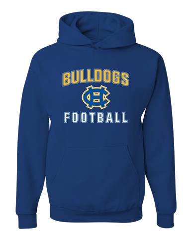 Chapel Hill Bulldogs Football #1 Men's Premium Hoodie