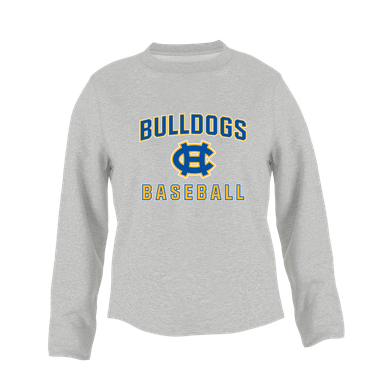 Chapel Hill Bulldogs Baseball #1 Women's Sweatshirt