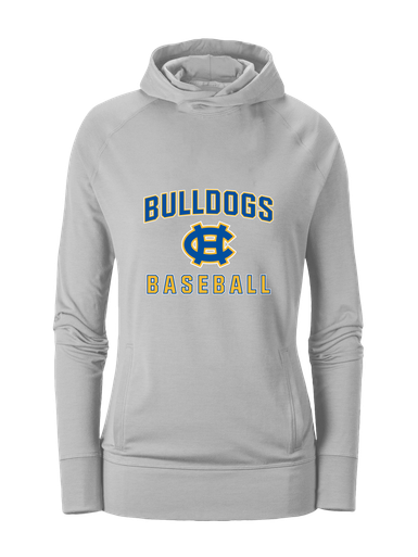 Chapel Hill Bulldogs Baseball #1 Women's Hoodie