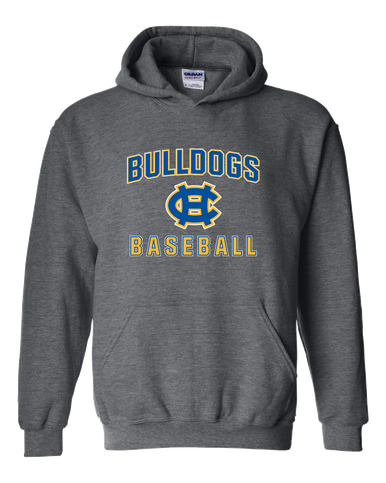 Chapel Hill Bulldogs Baseball #1 Men's Hoodie