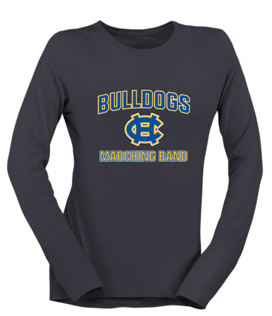 Chapel Hill Bulldogs Marching Band Women's Premium LS T-Shirt