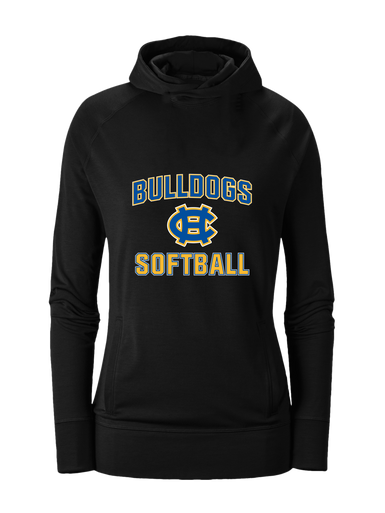 Chapel Hill Bulldogs Softball #1 Women's Hoodie