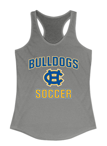 Chapel Hill Bulldogs Soccer #1 Women's Tank Top