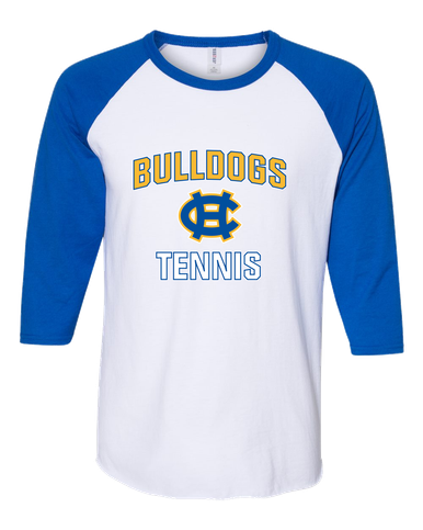 Chapel Hill Bulldogs Tennis Men's Baseball T-Shirt