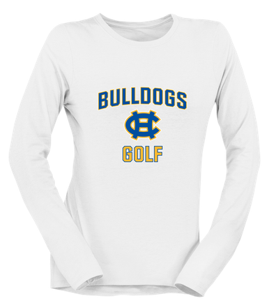 Chapel Hill Bulldogs Golf Women's LS T-Shirt