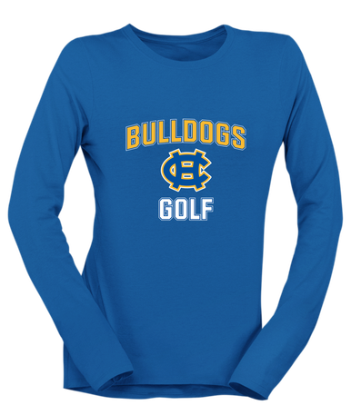 Chapel Hill Bulldogs Golf Women's Premium LS T-Shirt