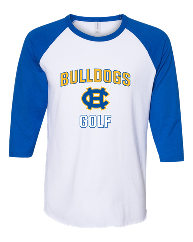 Chapel Hill Bulldogs Golf Women's Baseball T-Shirt