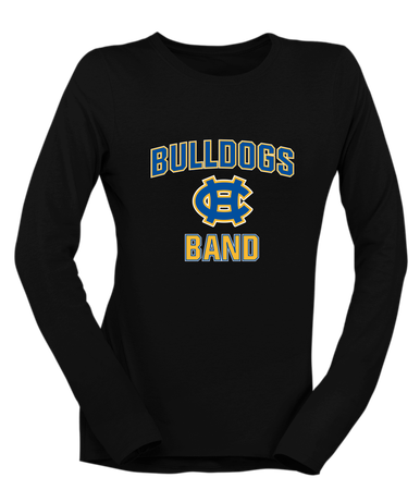 Chapel Hill Bulldogs Band # 1 Women's Premium LS T-Shirt